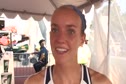 Lacey Cramer BYU after qualifying for 800 2010 NCAA West Preliminary