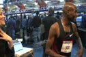 Lagat Reaction after he Beat Rupp and Rupp beat his record