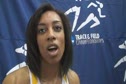 Latavia Thomas after 800 prelims 2010 NCAA Indoor Championships