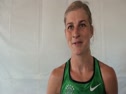 Lauren Fleshman after 8th place 5k finish at USATF Outdoor Championships 2011