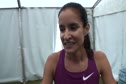 Lisa Aguilera after 9:31 steeple at 2010 London Diamond League