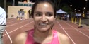 Lisa Galaviz after 5k at 2010 ASU Sun Angel Classic