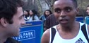 Local Elite Worku Beyi before the NYC Half