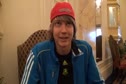 Lukas Verzbicas beginning final HS track season at 2011 Boston Marathon Road Mile