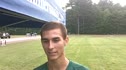 Luke Fontaine Miami after men's mile at Maine Distance Gala 2011