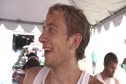 Luke Rucks Wisconsin after qualifying for 800 2010 NCAA West Preliminary