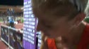 Maggie signing autographs