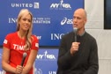 Mark Messier, Jenny Finch and Apolo Ohno give time goals for New York City Marathon 2011