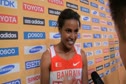 Maryam Yusuf Jamal defending champ qualifies for 1500m final at Daegu 2011 World Championships Day 4 Interviews