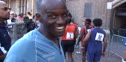 Masters runners after 4x400 at 2010 Penn Relays