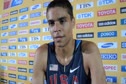 Matt Centrowitz looking like a veteran after winning 1500 semi heat at Daegu 2011 World Track Championships