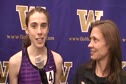 Megan Goethals after 3rd in 3k 2011 Flotrack Husky Classic