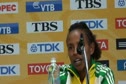 Meseret Defar talks about 5k and 10k races and her race tactics at Daegu 2011 World Track Championships