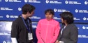 Mexico's Madai Perez after placing 3rd in the 2010 NYC Half Marathon