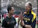 Michigan coach Fred LaPlante after The DUAL 2011