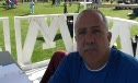 Mike Jay the announcer at 2009 Roy Griak