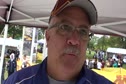 Announcer Mike Jay with his stachie