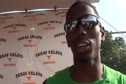 Mike Tinsley after 4x400 invite 2011 Texas Relays