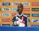Mo Farah talks about his background and meaning of the medal