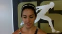 Molly McNamara before Dream Mile 2011 adidas Golden Stripes