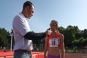 Morgan Uceny live interview after 800 win at 2012 Payton Jordan Invite