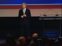 NCAA President Mark Emmert addresses college track coaches