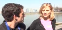 NYRR President Mary Wittenberg after a successful 2010 NYC Half Marathon