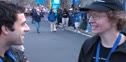 NYRR Stat-master Gordon before the 2010 NYC Half Marathon