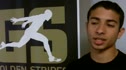 Omar Kaddurah before Dream Mile 2011 adidas Golden Stripes