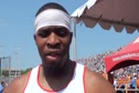 Omo Osaghae 2nd 110 hurdles 2011 Texas Relays