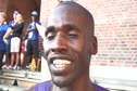 Paul Koech after steeple win 802 at 2010 Stockholm Diamond League