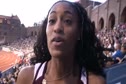 Queen Harrison after first Euro race 4th 100H at 2010 Stockholm Diamond League