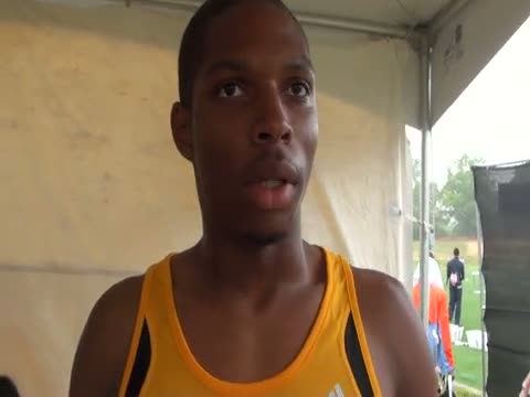 Remontay McClain 3rd in Dream 100 at adidas Grand Prix 2011
