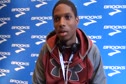 Remontay McClain before 60m 2011 Brooks PR Invite