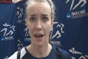 Returning champ Lacey Cramer after 800 prelims 2010 NCAA Indoor Championships