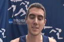 Rob Mullett After Qualifying for 1 Mile Run Final 2010 NCAA Indoor Championships