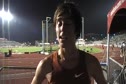Rob Wetzel steeple runner up 2010 Texas Relays
