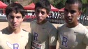 Robby Backer, Alex Garcia, Brian Solis 1st, 2nd, 3rd Place Ridgeview HS Mt. Sac XC