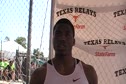 Ronnie Ash hurdle champ 13.50 2010 Texas Relays