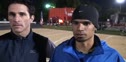 Sam Dech, Sean Brosnan, Sergio Garcia after 2010 PUMA Mile