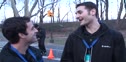 Sam Grotewold of NYRR moments before the 2010 NYC Half Marathon