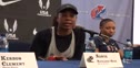 Sanya Richards on coming to Penn - USA vs. The World Press Conf