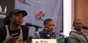 Sanya Richards on her 800 - USA vs. The World Press Conf