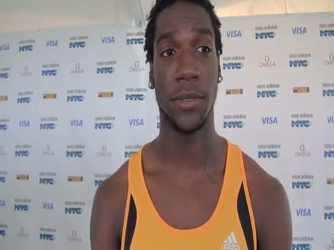 Sean McLean runner up in Dream 100 at adidas Grand Prix 2011