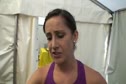 Shannon Rowbury after 1500 at 2010 London Diamond League