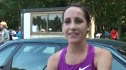 Shannon Rowbury after 800 at 2010 Braschaat Meeting