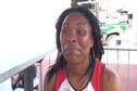 Shelise Williams Arkansas after qualifying for 400 2010 NCAA West Preliminary