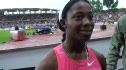 Shelly-Ann Fraser 100 Lausanne Super Grand Prix