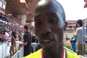 Silas Kiplagat after WL 329 at 2010 Monaco Diamond League