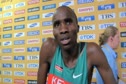 Silas Kiplagat after qualifying for 1500 meter final at Daegu 2011 World Track Championships